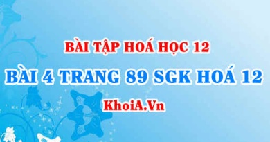 Bài 4 trang 89 SGK Hoá 12: Tính chất vật lí, tính chất hoá học của Kim loại, dãy điện hoá kim loại